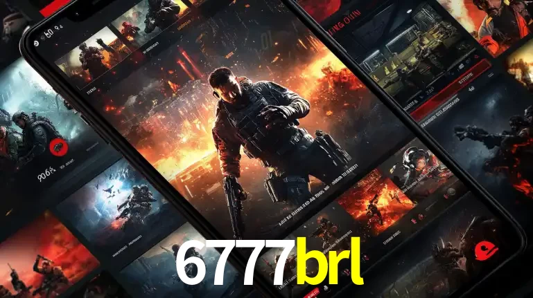 Tela de um celular exibindo uma galeria de jogos de tiro com temática militar, mostrando a variedade de e-sports disponíveis para apostas na plataforma de entretenimento 6777brl.