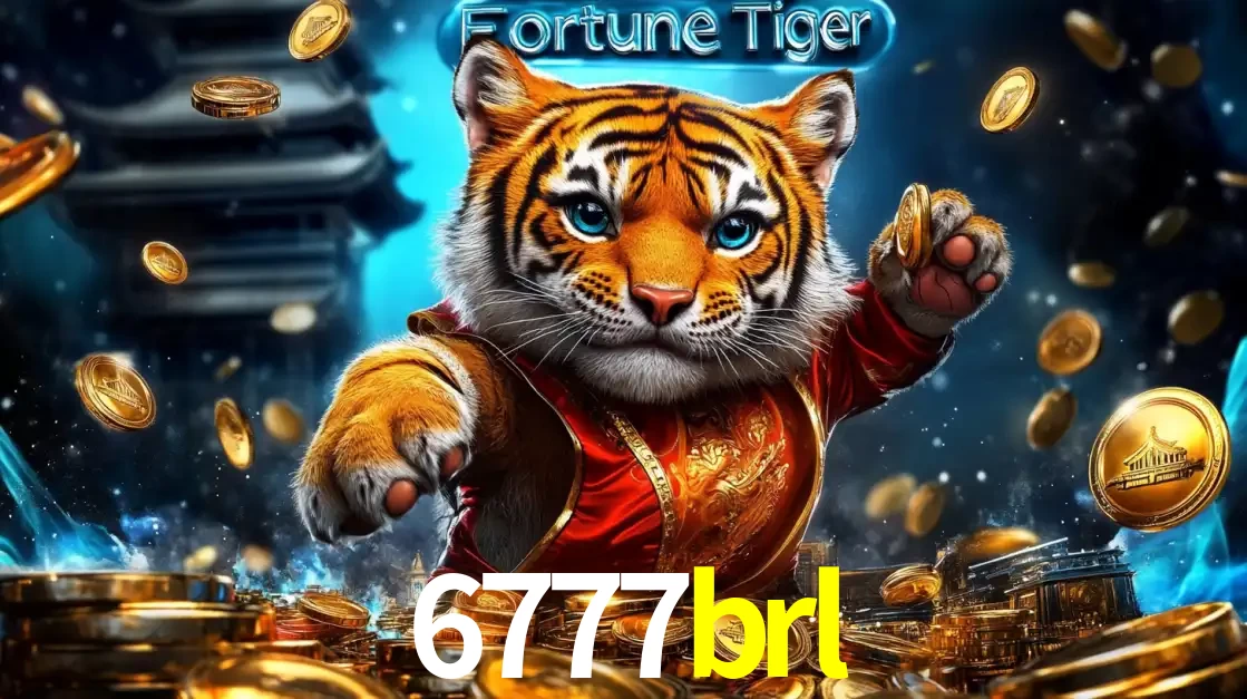 Imagem promocional do jogo de slot Fortune Tiger, com um tigre majestoso em traje tradicional cercado por uma fortuna em moedas de ouro, disponível agora no cassino 6777brl.