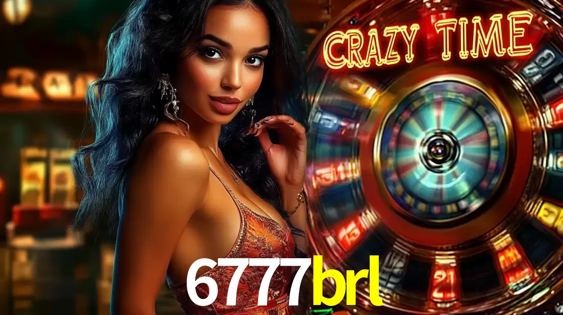 Mulher elegante ao lado da vibrante roda da fortuna do jogo de cassino ao vivo Crazy Time, um dos game shows mais populares e cheios de prêmios do 6777brl.